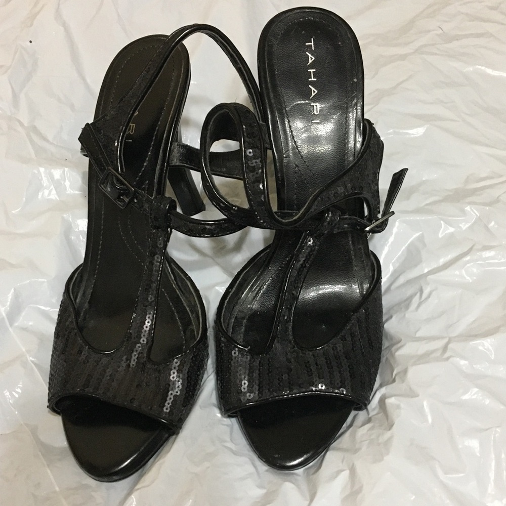 Women’s Tahiri Black high heel shoes
